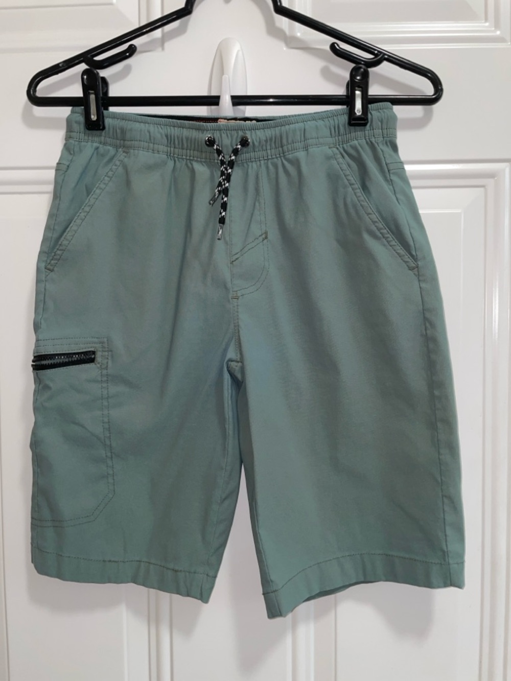 Weatherproof Boy’s Cargo Shorts in Sage Green